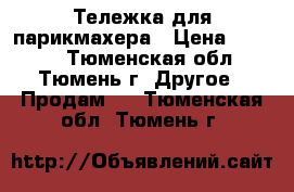 Тележка для парикмахера › Цена ­ 4 500 - Тюменская обл., Тюмень г. Другое » Продам   . Тюменская обл.,Тюмень г.
